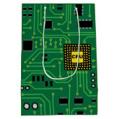 Computer Nerd Circuit Board                   CPUI Medium Cadeauzakje (Achterkant)