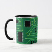 Computer Nerd Circuit Board                   CPUI Mok (Links)