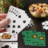 Computer Nerd Circuit Board                   CPUI Pokerkaarten (Insitu)