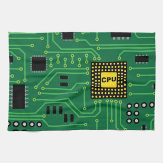 Computer Nerd Circuit Board CPUI Theedoek