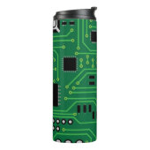 Computer Nerd Circuit Board                   CPUI Thermosbeker (Gedraaid links)
