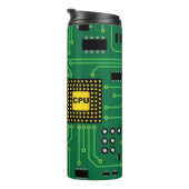 Computer Nerd Circuit Board                   CPUI Thermosbeker (Geroteerd rechts)