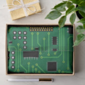 Computer Nerd Circuit Board                   CPUI Tissuepapier (Geschenk)