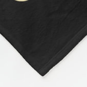 Computer Nerd Funny Christmas Designs Men's Black Fleece Deken (Hoek)