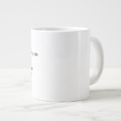 Computer Nerd IT tech geek humor tea Extra Grote Beker (Voorkant rechts)