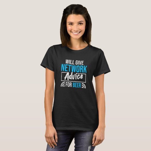 Computer Network Engineering Network Engineer 5 T-shirt (Voorkant volledig)
