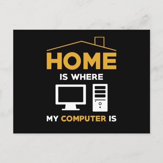 Computer PC Nerd Gezegden Funny Gift Briefkaart (Voorkant)