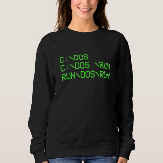Computer Programmer C Dos C Run Dos Run Dos Run Do Trui (Voorkant)