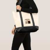 Computer Programmer Cadeaus Chocolade Tote Bag (Voorkant (product))