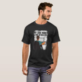 Computer Programmer Mijn Codes werkt als ik geen i T-shirt (Voorkant volledig)
