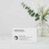 Computer Programmer Technology Business Card Visitekaartje (Staand voorkant)