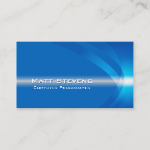 Computer Programmeur Internet Technische Lichte St Visitekaartje