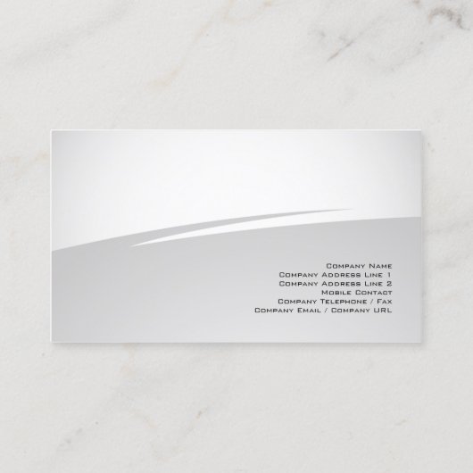 Computer Programmeur Visitekaartje Simple Zig Zag (Achterkant)