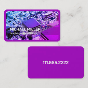 Computer Repair Tech Company Visitekaartje