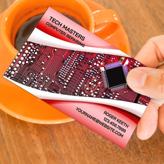 Computer Repair Visitekaartje