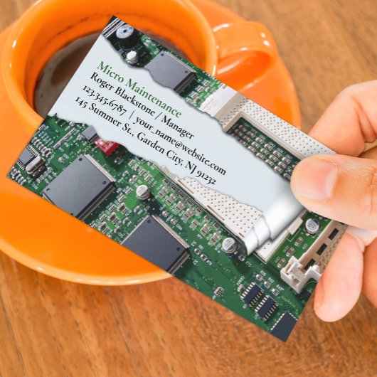 Computer Repair Visitekaartje