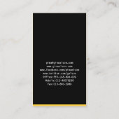 Computer Repair Visitekaartje Monogram Block (Achterkant)