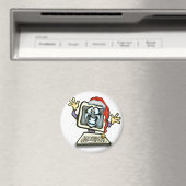 Computer Santa Magneet (Insitu (Vaatwasser))