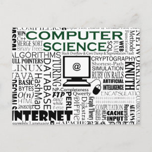 Computer Science briefkaart