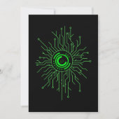 Computer Science Circuit Board Kaart (Voorkant)