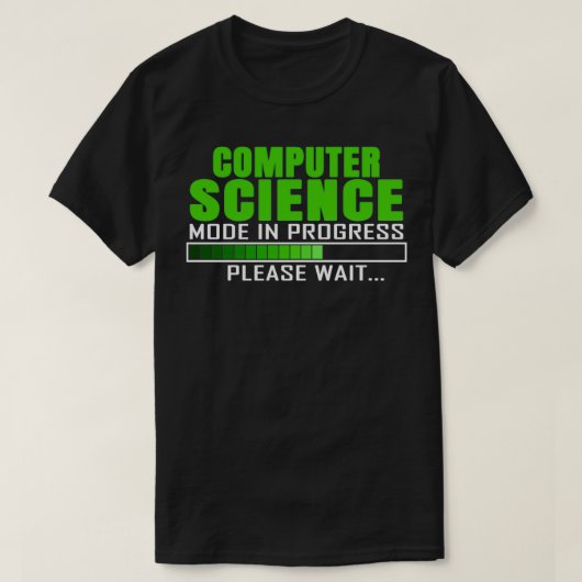 Computer Science-modus in uitvoering Funny Design T-shirt (Design voorkant)