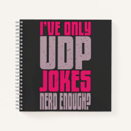 Computer Science Programmer udp Joke Notitieboek