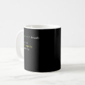 Computer Science Python Programmer Eat Code Slaap Koffiemok (Voorkant links)
