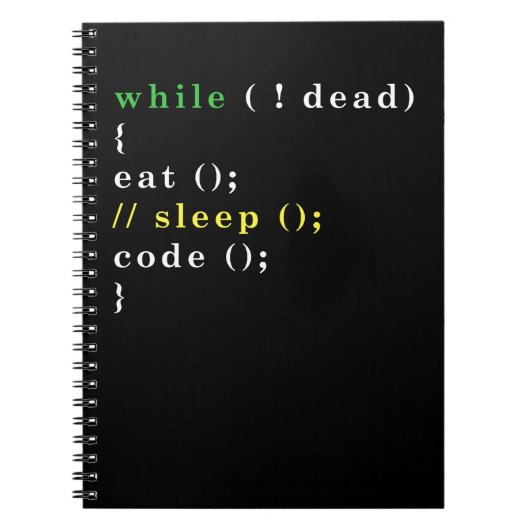 Computer Science Python Programmer Eat Code Slaap Notitieboek (Voorkant)