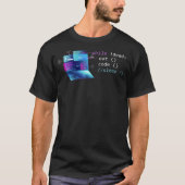Computer Science Python Programmer Eat Code Slaap T-shirt (Voorkant)