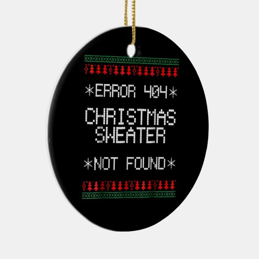 Computer Science Software Engineer Funny Lovers Keramisch Ornament (Rechts)