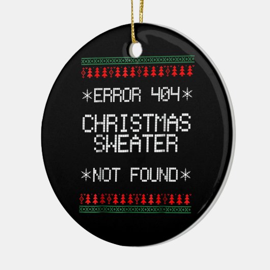 Computer Science Software Engineer Funny Lovers Keramisch Ornament (Links)