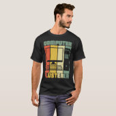 Computer Scientist Admin IT-technicus Network Pro T-shirt (Voorkant volledig)