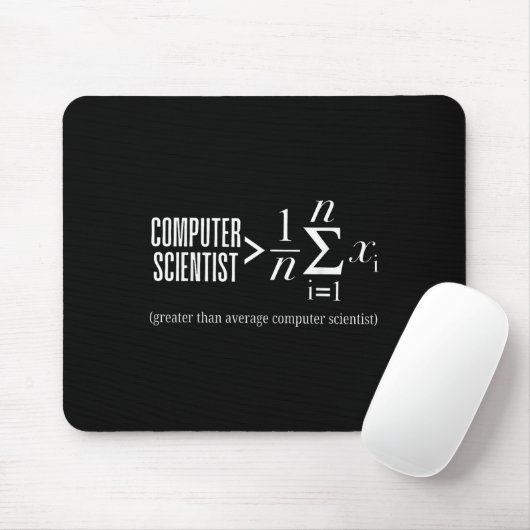 Computer Scientist Wiskunde Programmeur Coder Soft Muismat (Met muis)