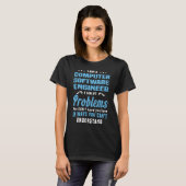 Computer Software Engineer T-shirt (Voorkant volledig)