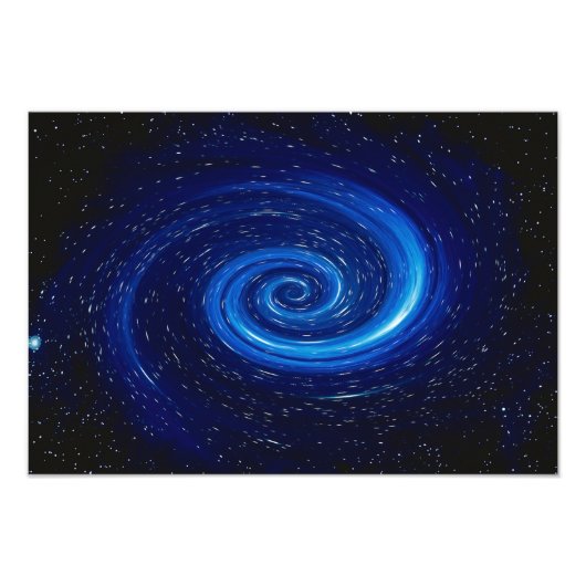 Computer Space Afbeelding Foto Afdruk (Voorkant)