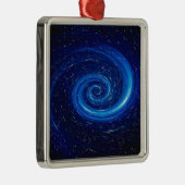 Computer Space Afbeelding Metalen Ornament (Rechts)