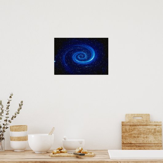 Computer Space Afbeelding Poster (Keuken)