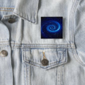 Computer Space Afbeelding Vierkante Button 5,1 Cm (In situ)