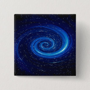 Computer Space Afbeelding Vierkante Button 5,1 Cm