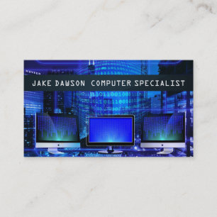 COMPUTER SPECIALIST, REPARATIE VISITEKAARTJE