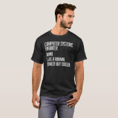 Computer Systems Engineer Definition T-shirt (Voorkant volledig)