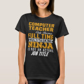 Computer Teacher T-shirt (Voorkant)