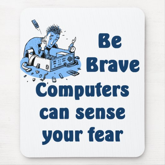 Computer Tech Mousepad Muismat (Voorkant)