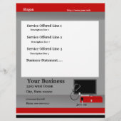 Computer Technists Services en Reparatiebrochure Flyer (Voorkant)