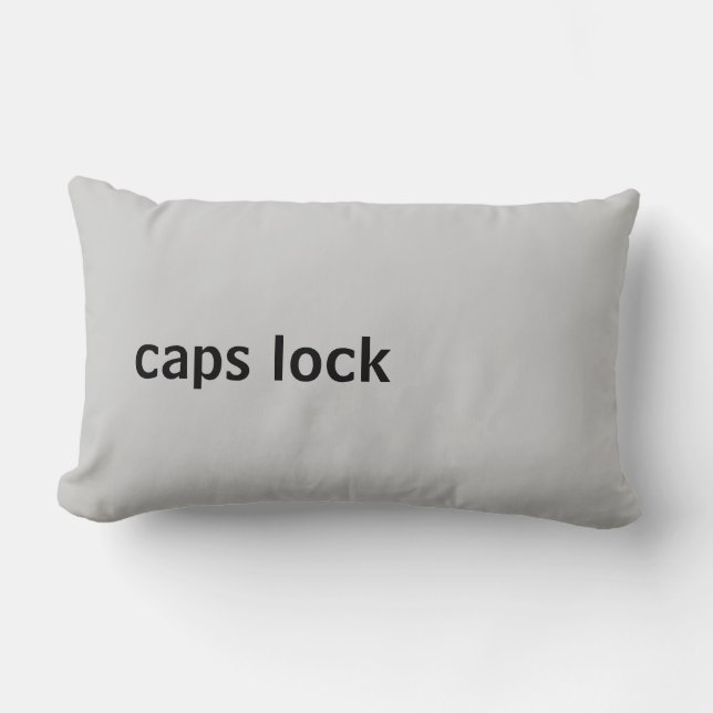 Computer toetsenbord knop (caps lock) kussen (Voorkant)