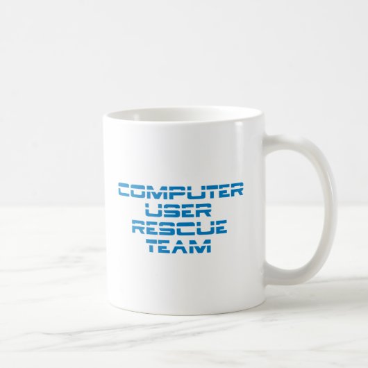 Computer User Rescue Team Koffiemok (Rechts)