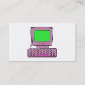 Computer Visitekaartje (Achterkant)
