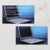 Computer Visitekaartje 2 (Voorkant / Achterkant)