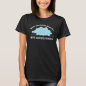 Computer Wat zijn Clouds gemaakt van Linux-servers T-shirt (Voorkant)