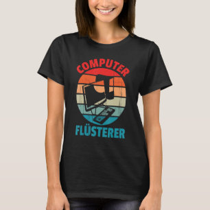 Computer Whisper Outfit I Nerd Computer Student Pr T-shirt